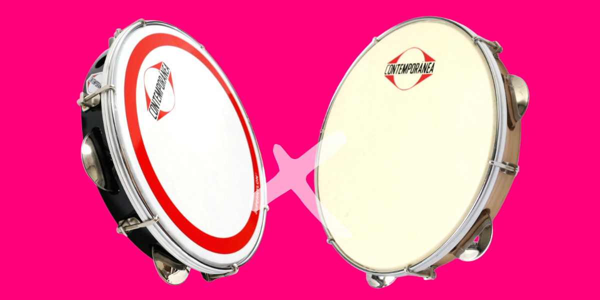 Qual pandeiro escolher: couro ou nylon?